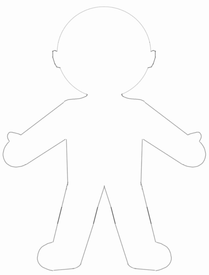 Best S Of Paper Doll Cut Outs Paper Doll Body