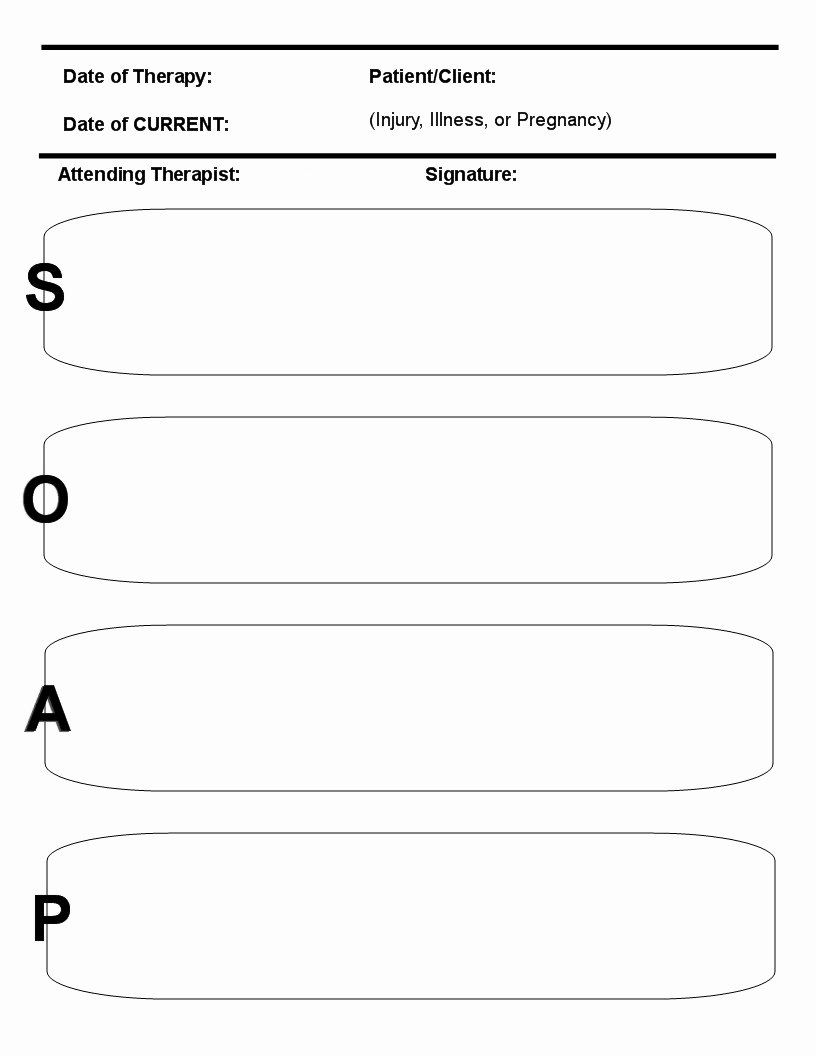 Best S Of Printable soap Note forms Massage soap