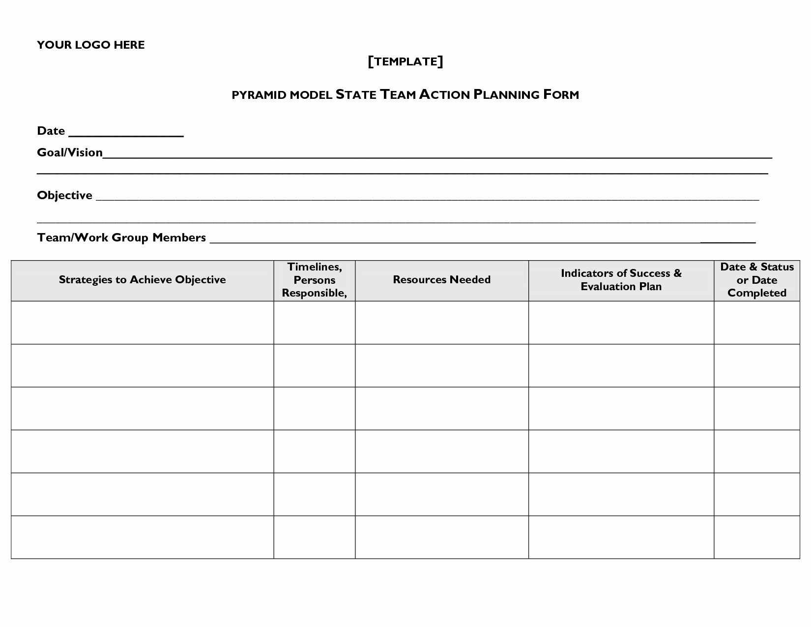 Best S Of Professional Work Plan Template