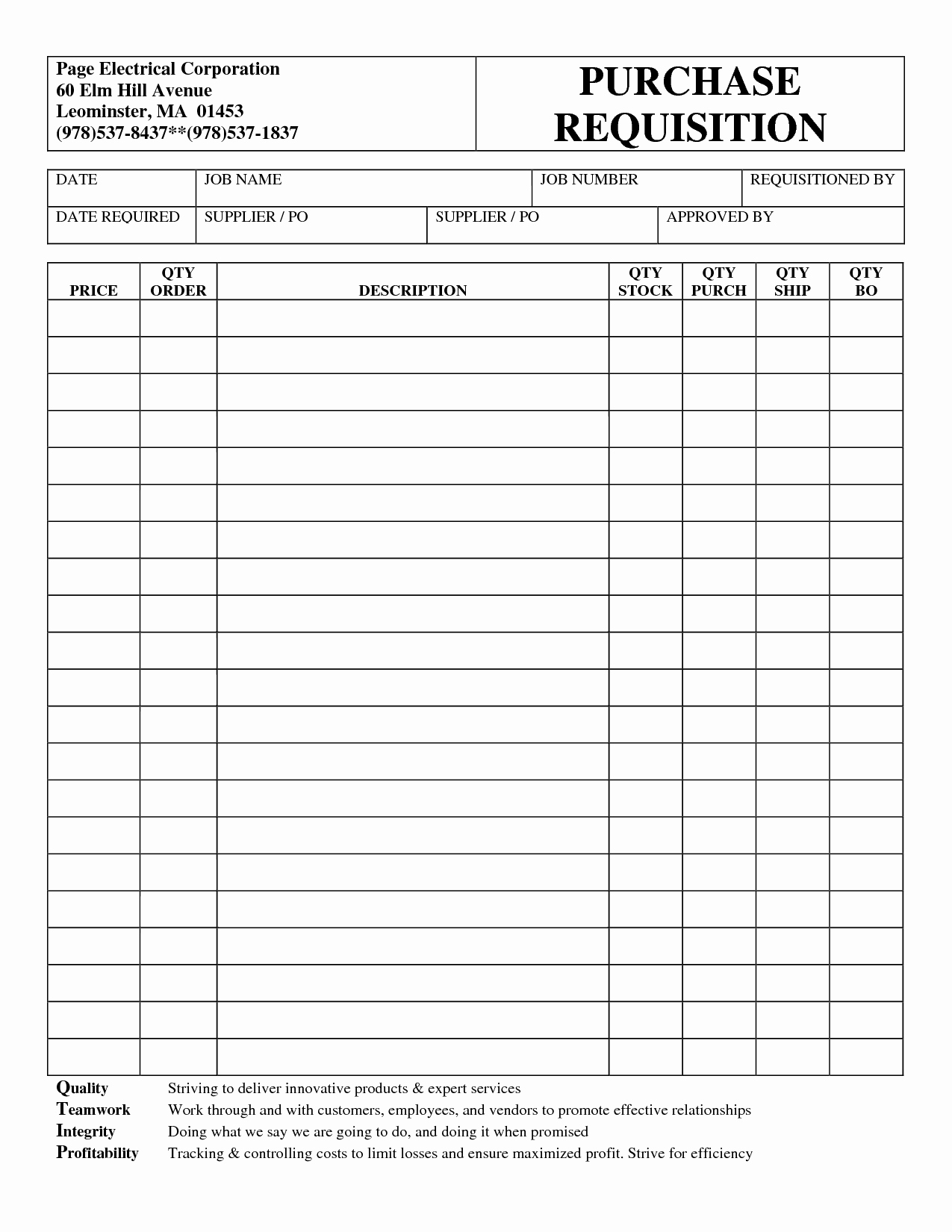 Best S Of Purchase Request form Template Excel