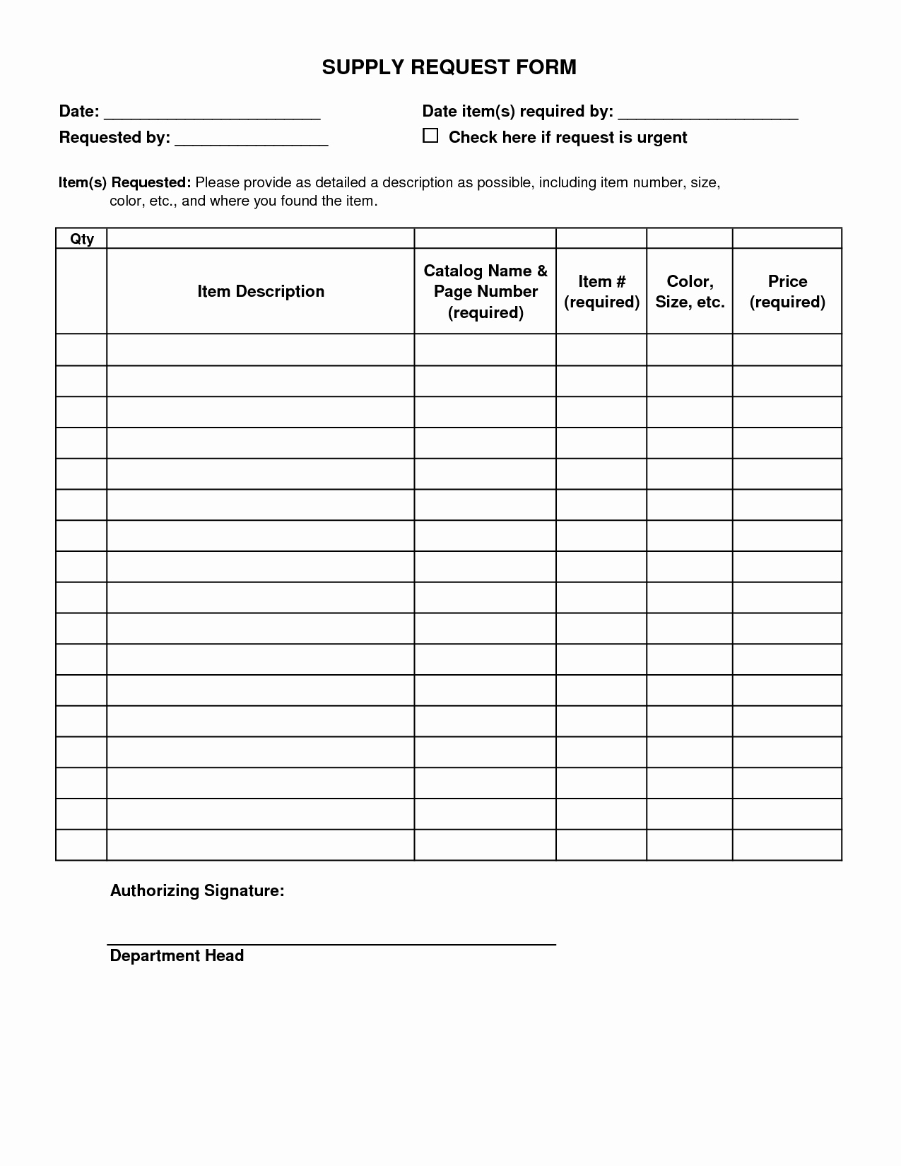 Best S Of Supply order form Template Excel Fice