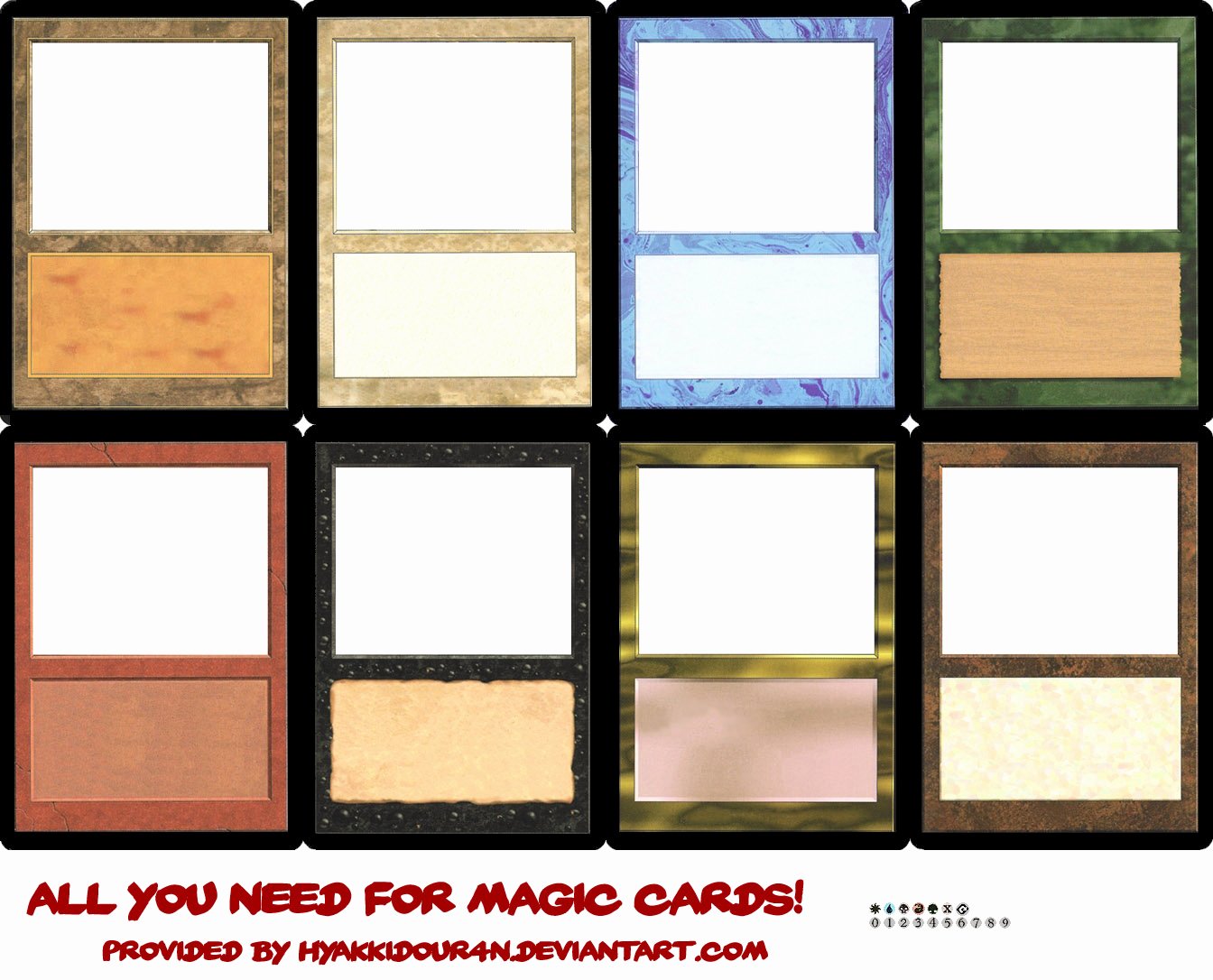 Best S Of Template Magic Card Game Game Card