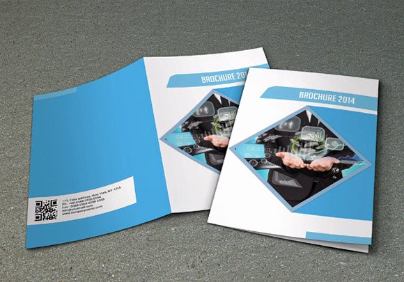 Bi Fold Business Brochure V16 Brochure Templates On