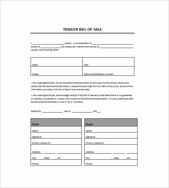 Bill Of Sale Template 44 Free Word Excel Pdf