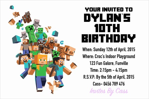 Birthday Invitation Templates In Pdf