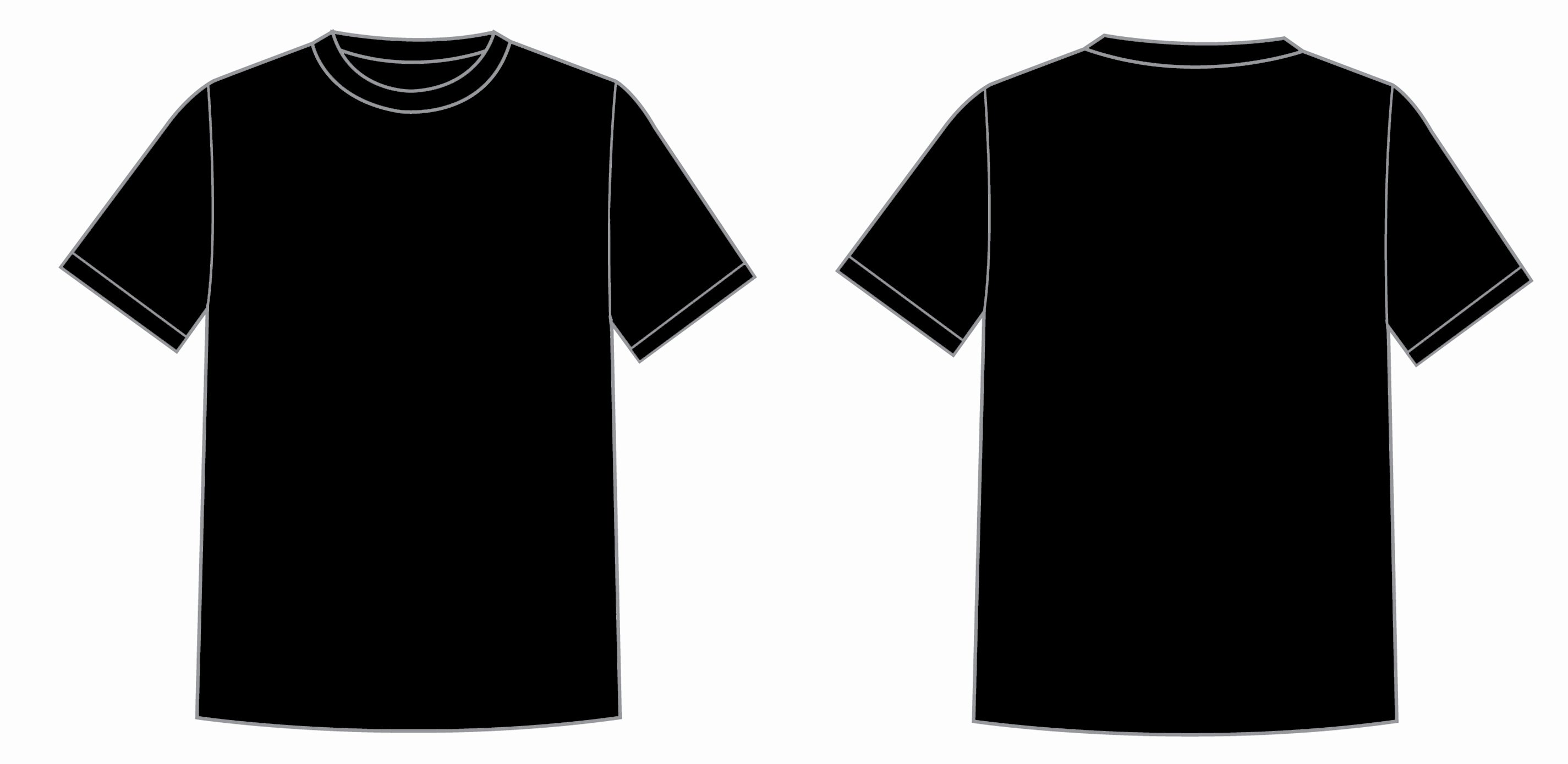 black t shirt png