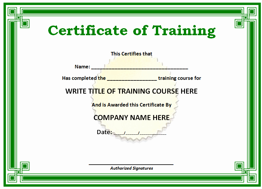 Blank Certificate Template Free Download Templates Data