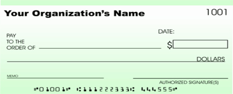 Blank Check Template Free