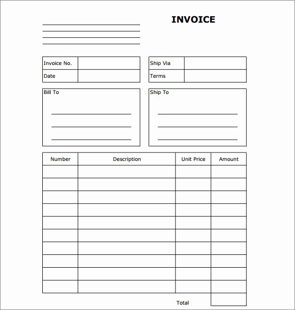 Blank Check Templates for Excel