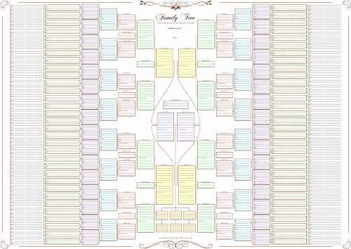 Blank Family Tree Charts