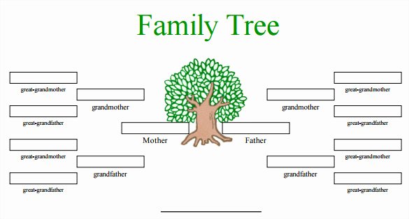 Blank Family Tree Template 32 Free Word Pdf Documents