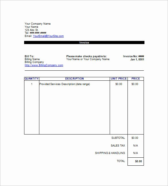 Blank Invoice Template Google Docs why is Blank Invoice