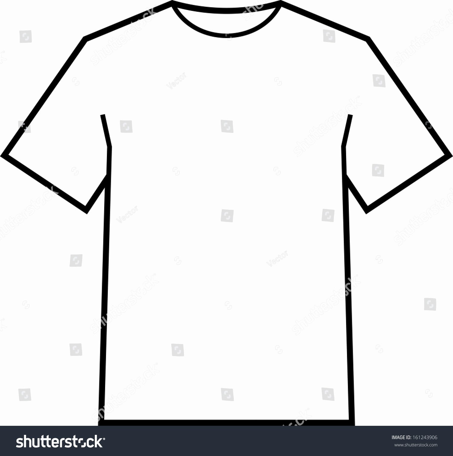 Blank T Shirt Template