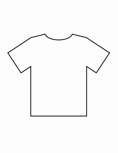 Blank T Shirt Templates