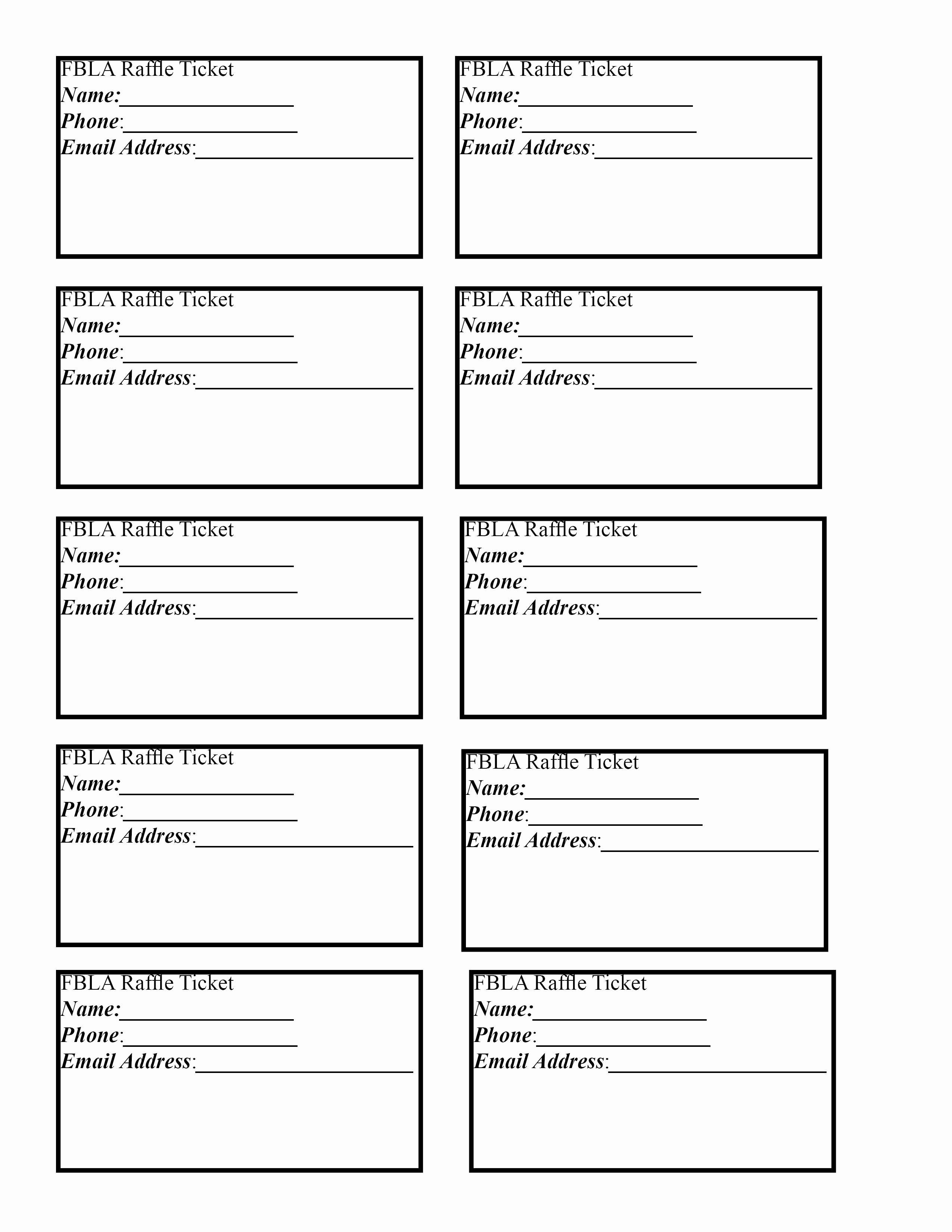 Blank Ticket Template Example Mughals