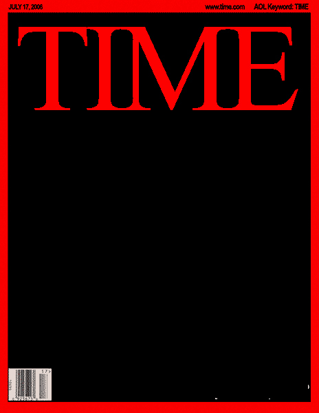 Blank Time Magazine Cover Framing History
