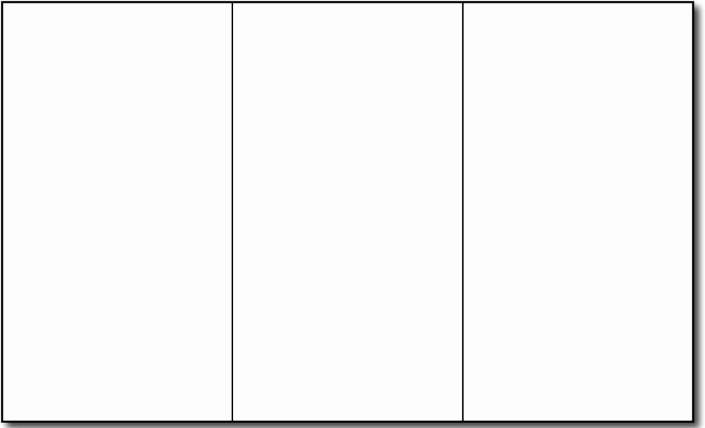 Blank Tri Fold Brochure Template Free Download Templates