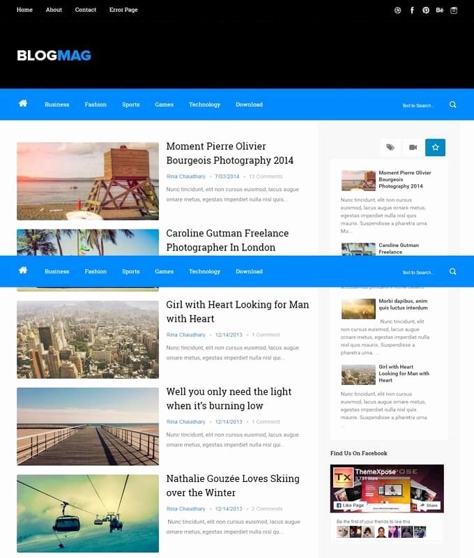 Blogmag Blogger Template Free Download