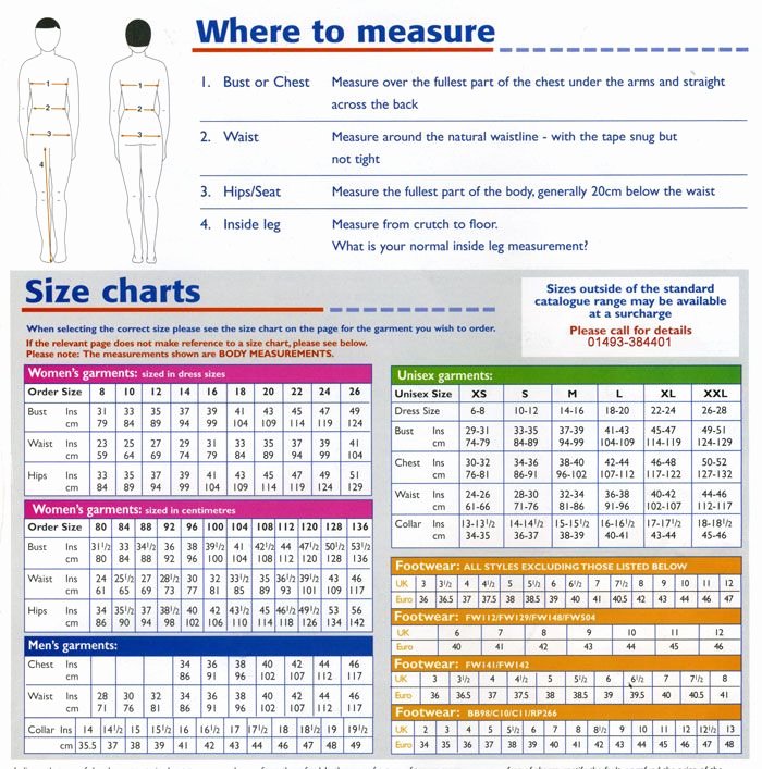 Body Measurement Conversion Table Size Chart La S Europe