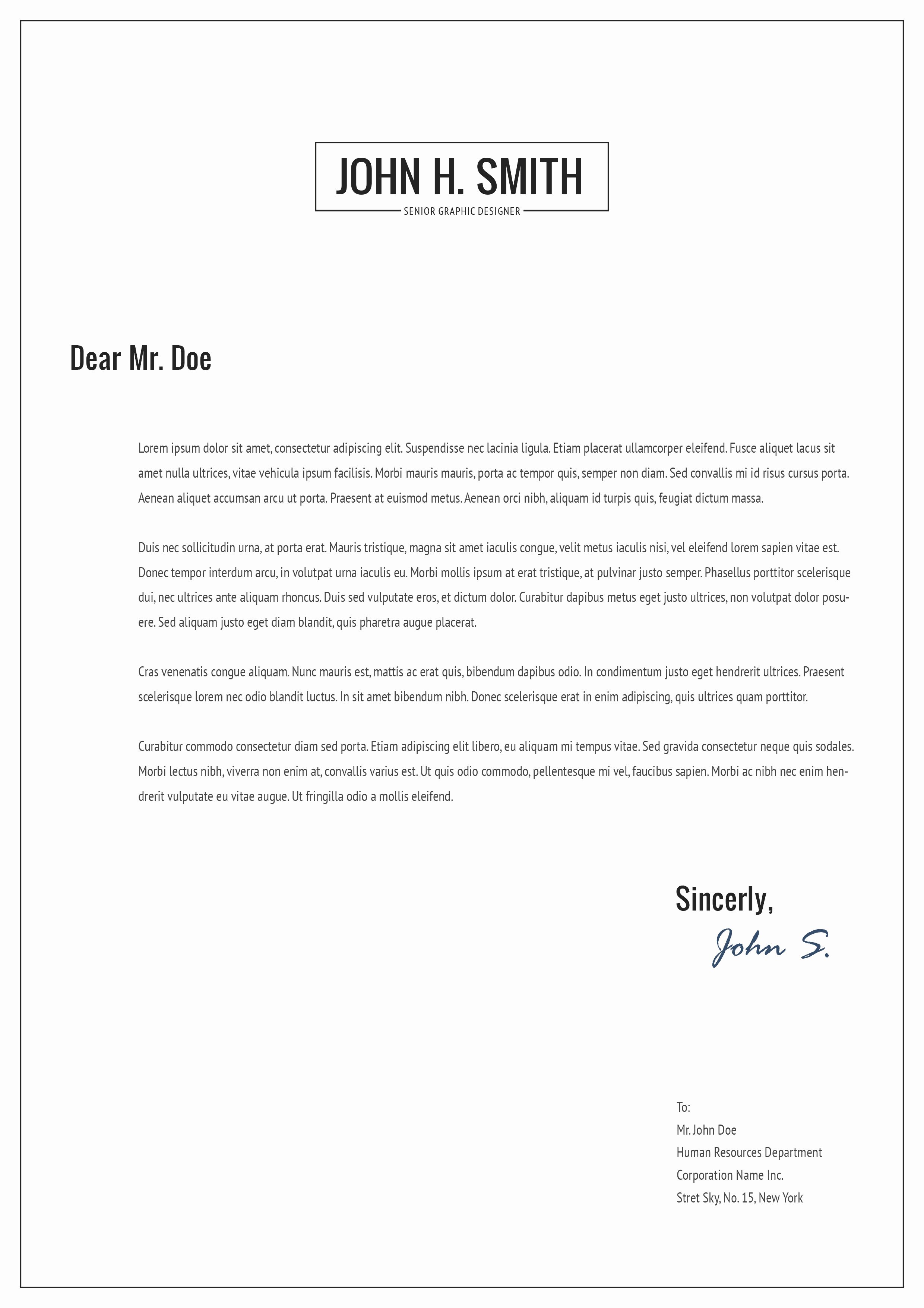 bonus letter template