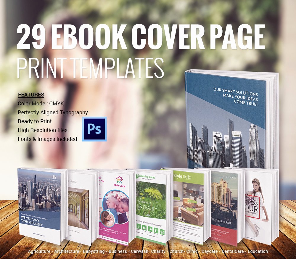 Book Cover Design Template – 54 Psd &amp; Illustration