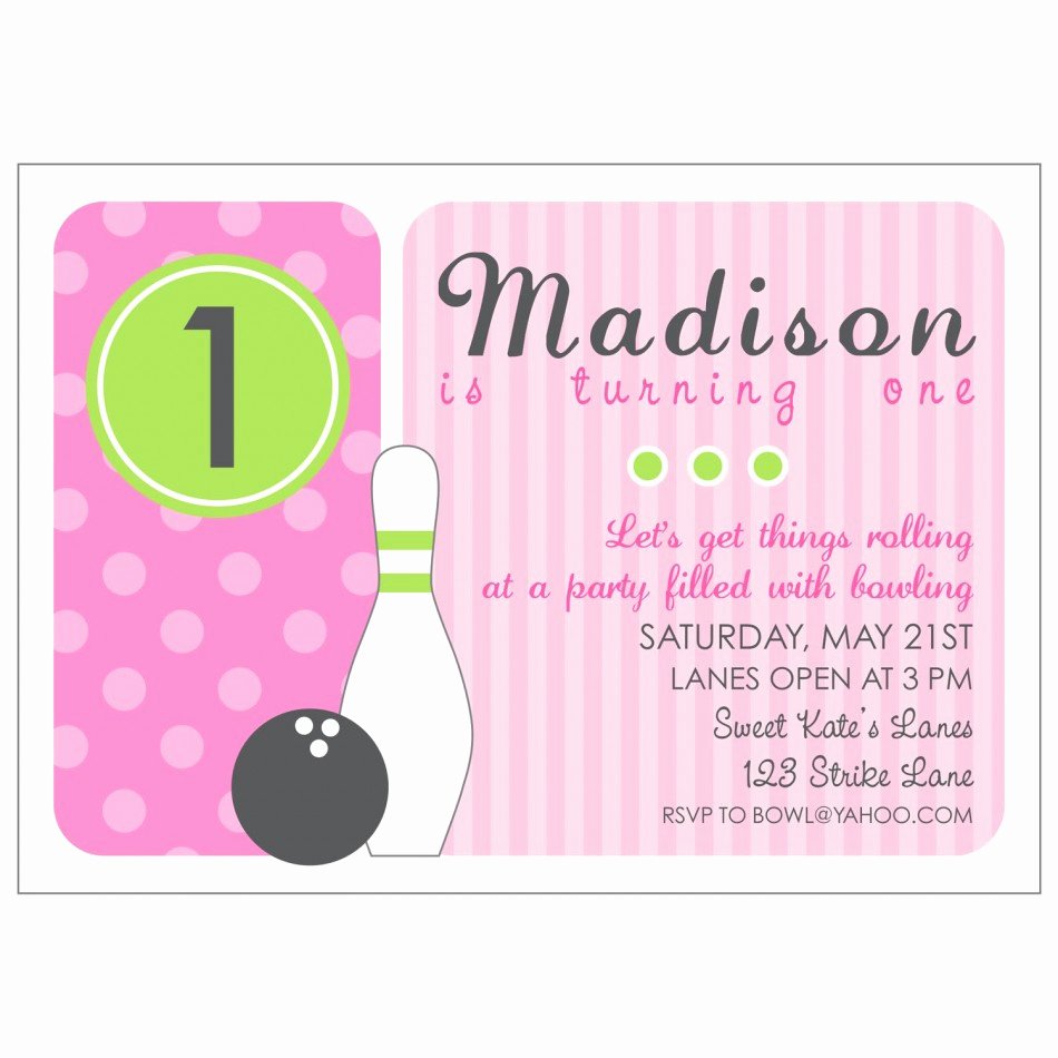 Bowling Party Invitations Templates Ideas Bowling Party