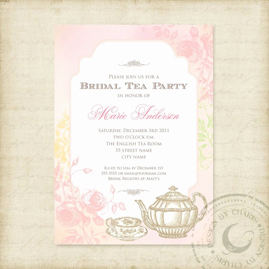 Bridal Shower Bridal Shower Invitations Samples Card