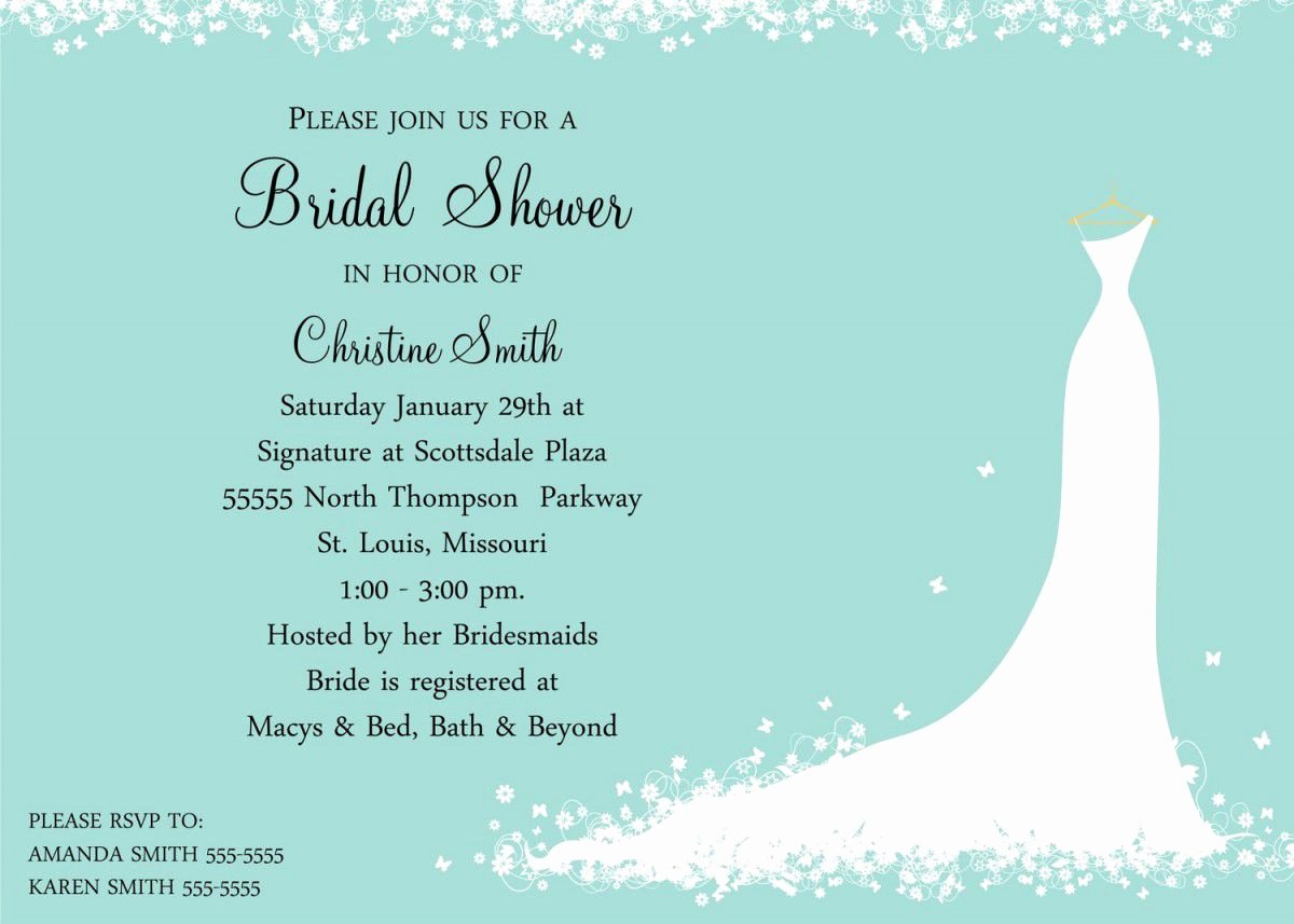 Bridal Shower Invitation Templates Bridal Shower