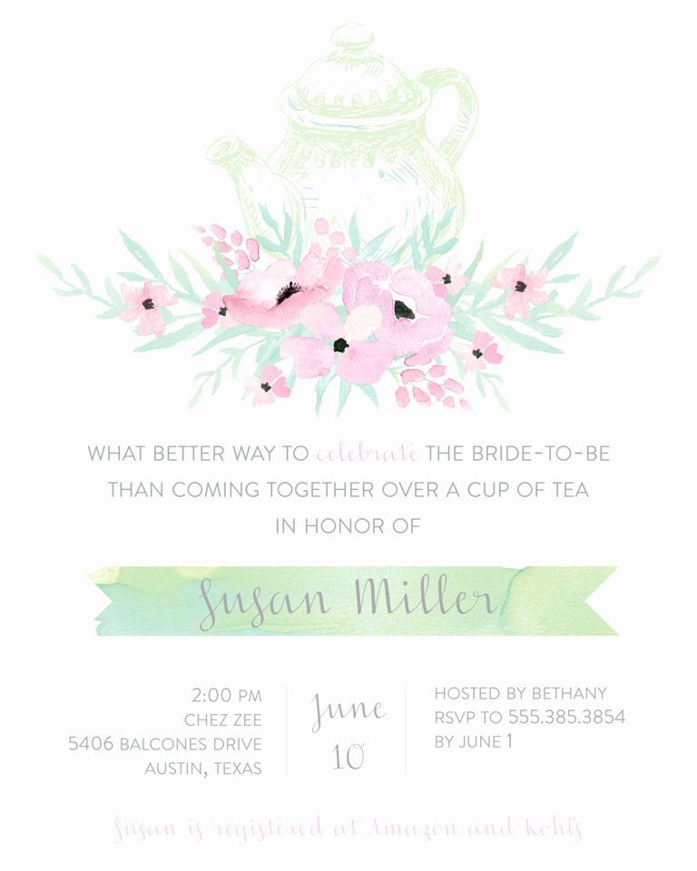 bridal shower invitation wording ideas