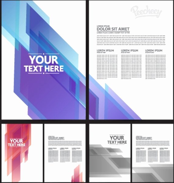 Brochure Template Free Vector In Adobe Illustrator Ai