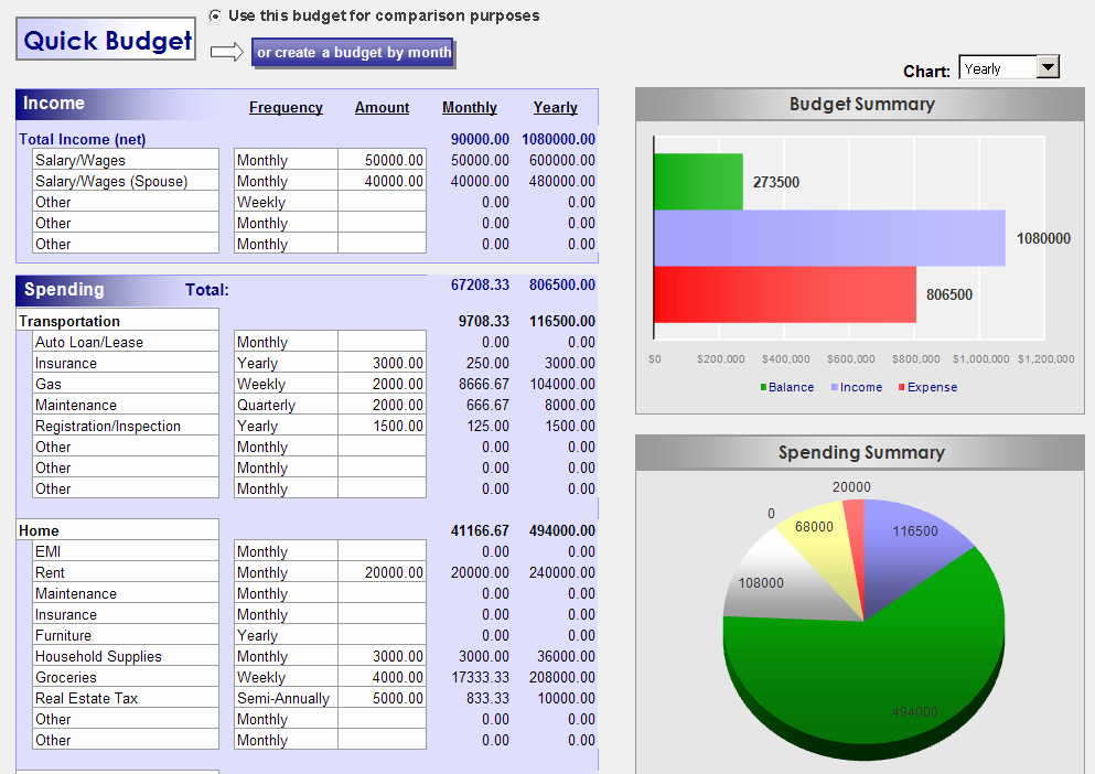 bud ing tool excel 2