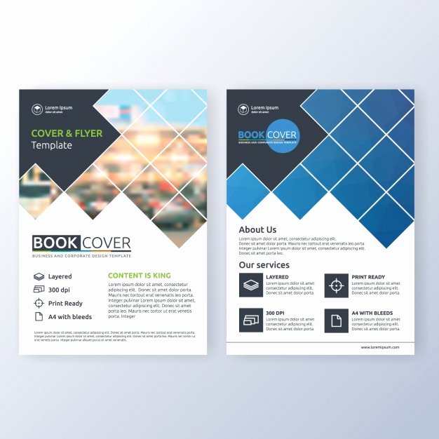Business Brochure Template Vector