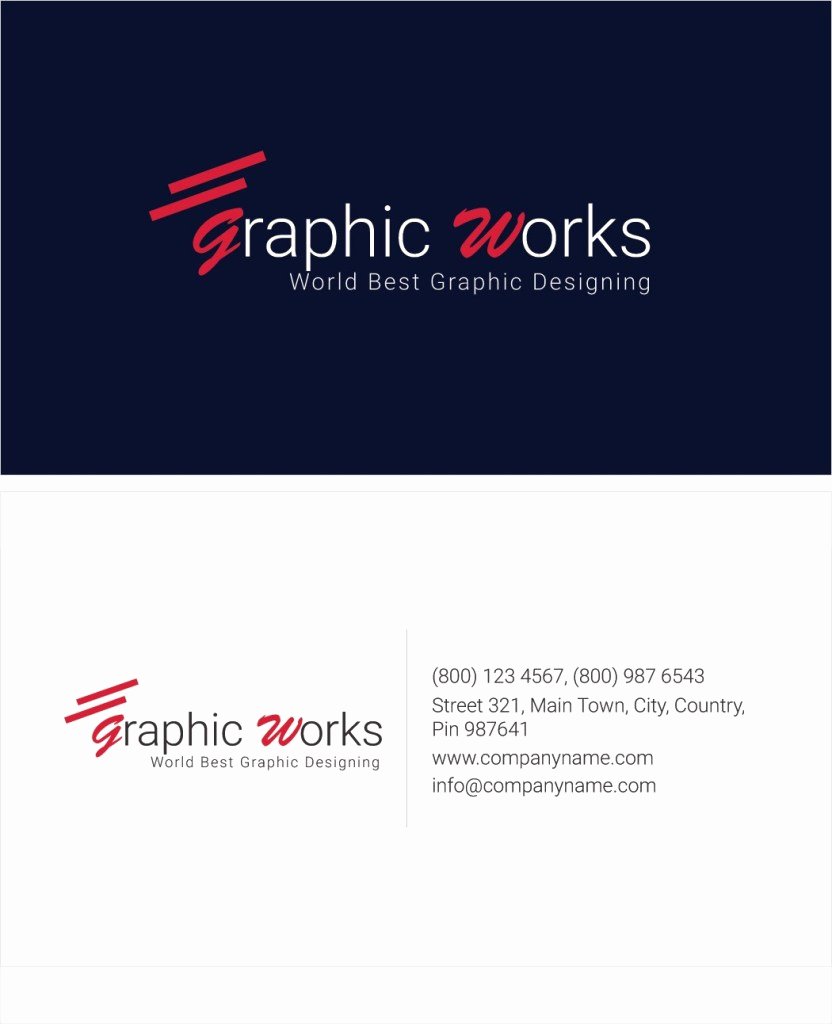 Business Card Psd Free Template