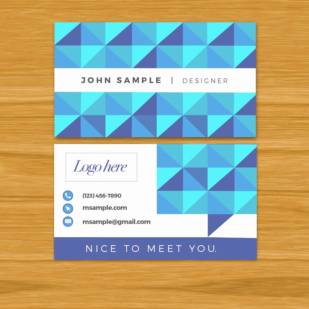 Business Card Template Custom Print Ready Pdf Digital File