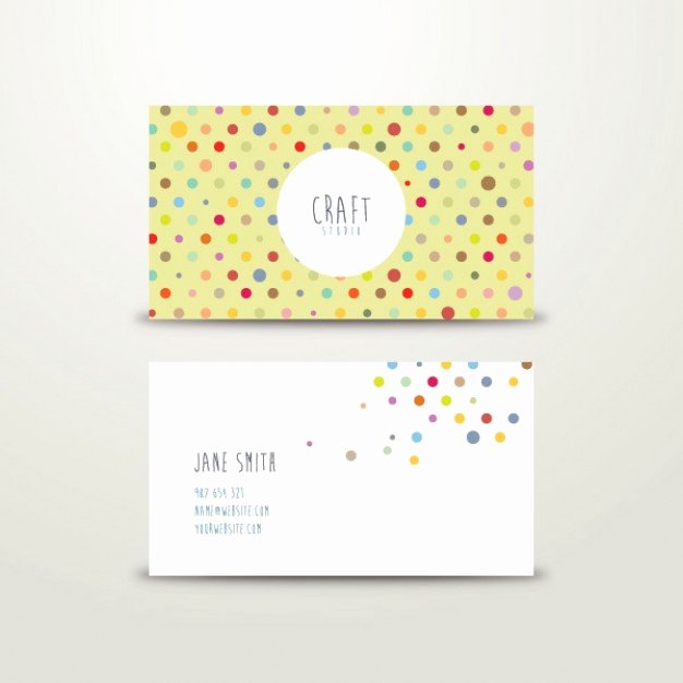 Business Card Template Illustrator