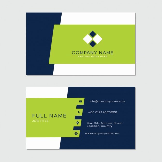 Business Card Template Vector