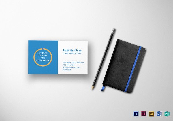 Business Cards for Teachers 51 Free Psd format Download
