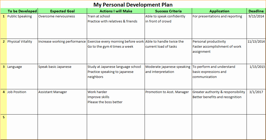 Business Development Plan Sample