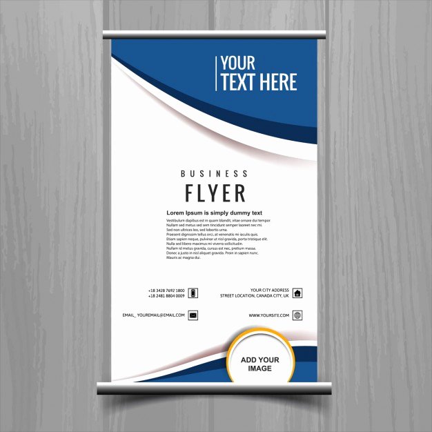 Business Flyer Template Vector