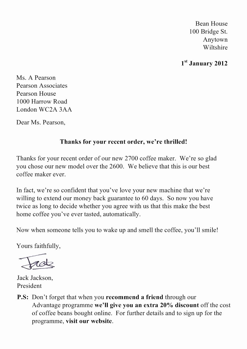 Business Letter Template Uk