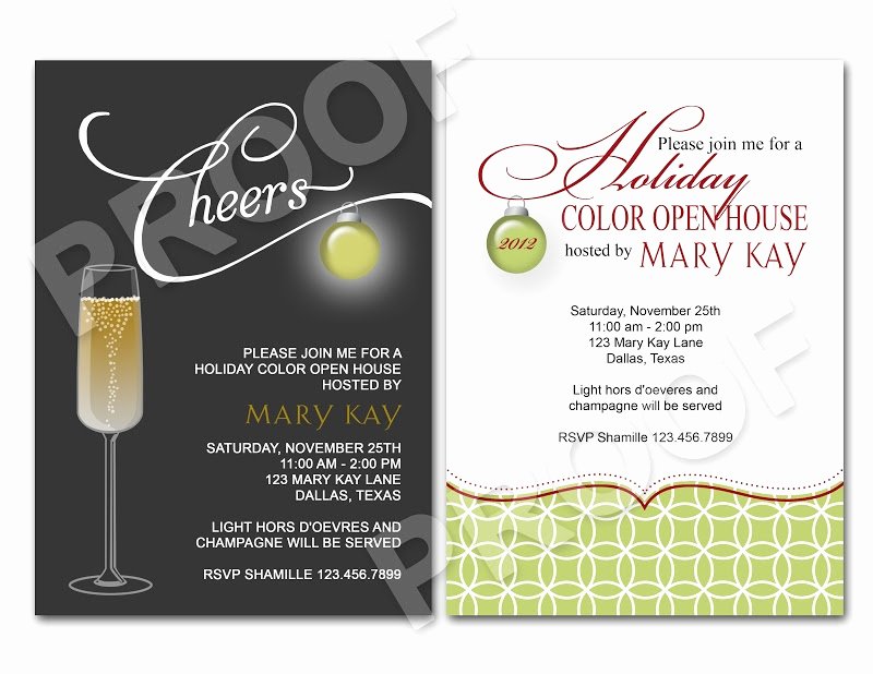 business open house invitation template