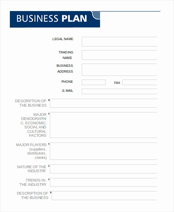 word business plan