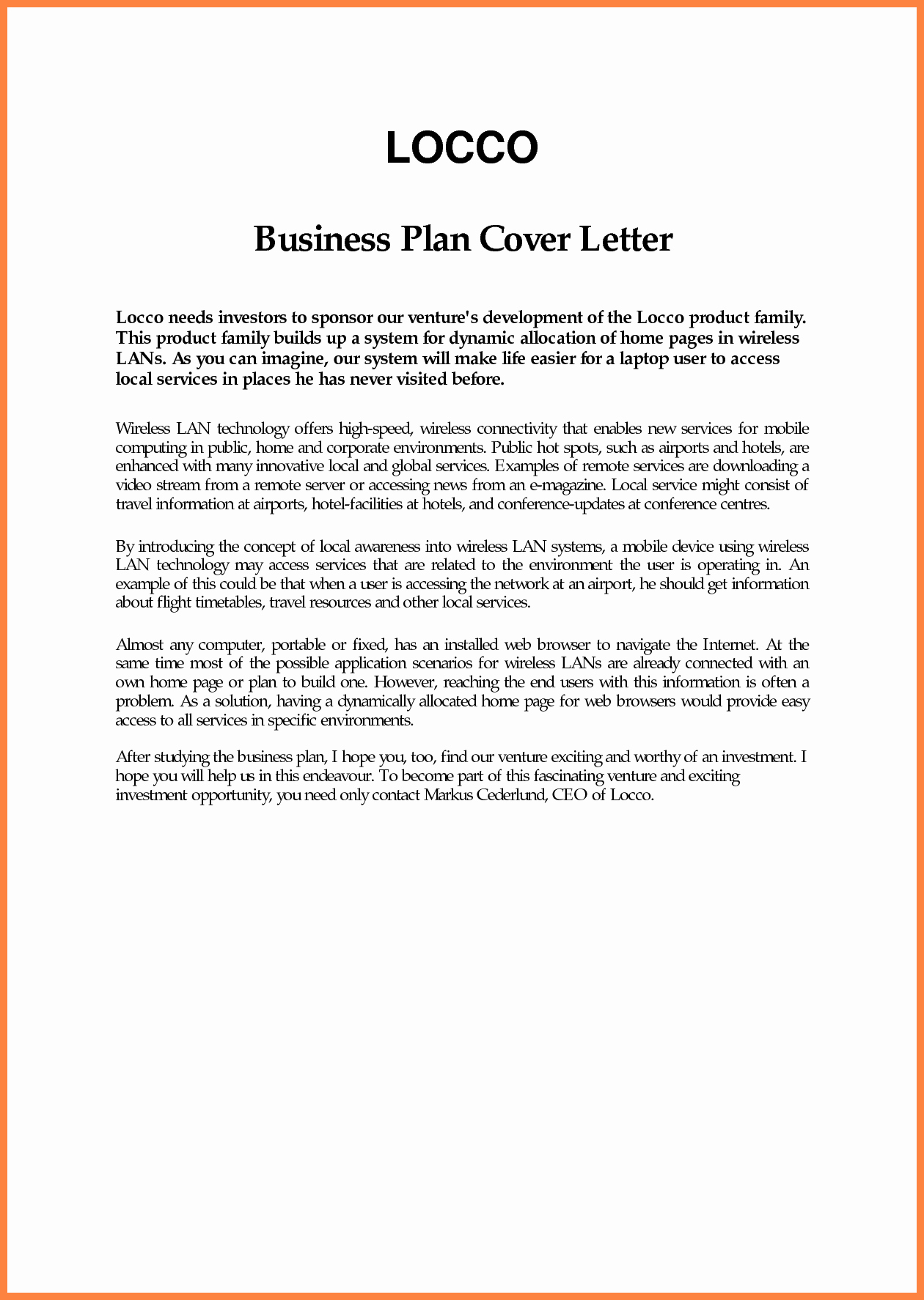 Business Proposal Cover Letter Mughals
