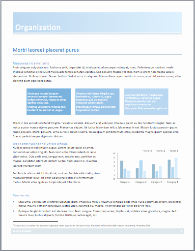 business proposal template