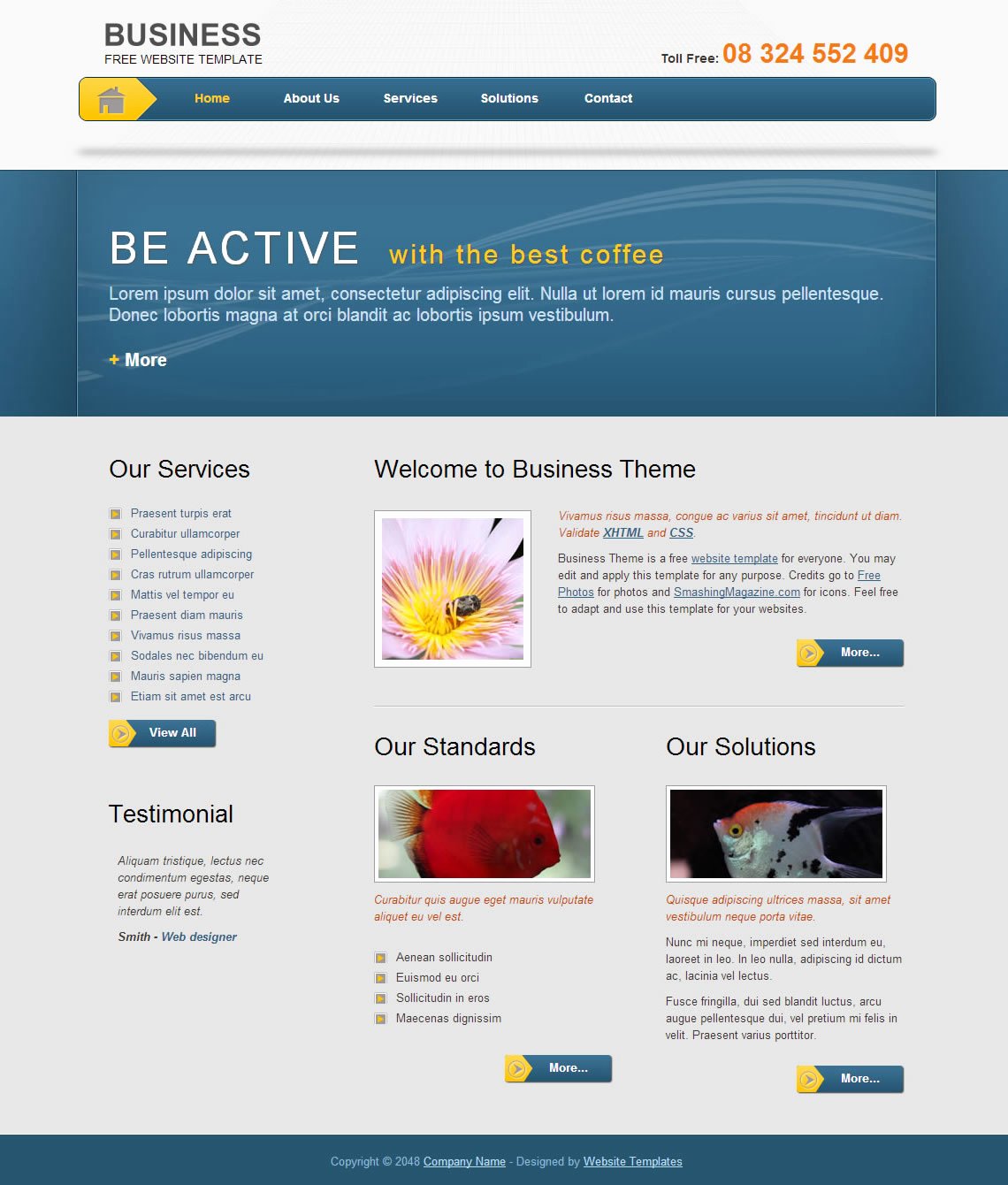 Business Template Free Templates