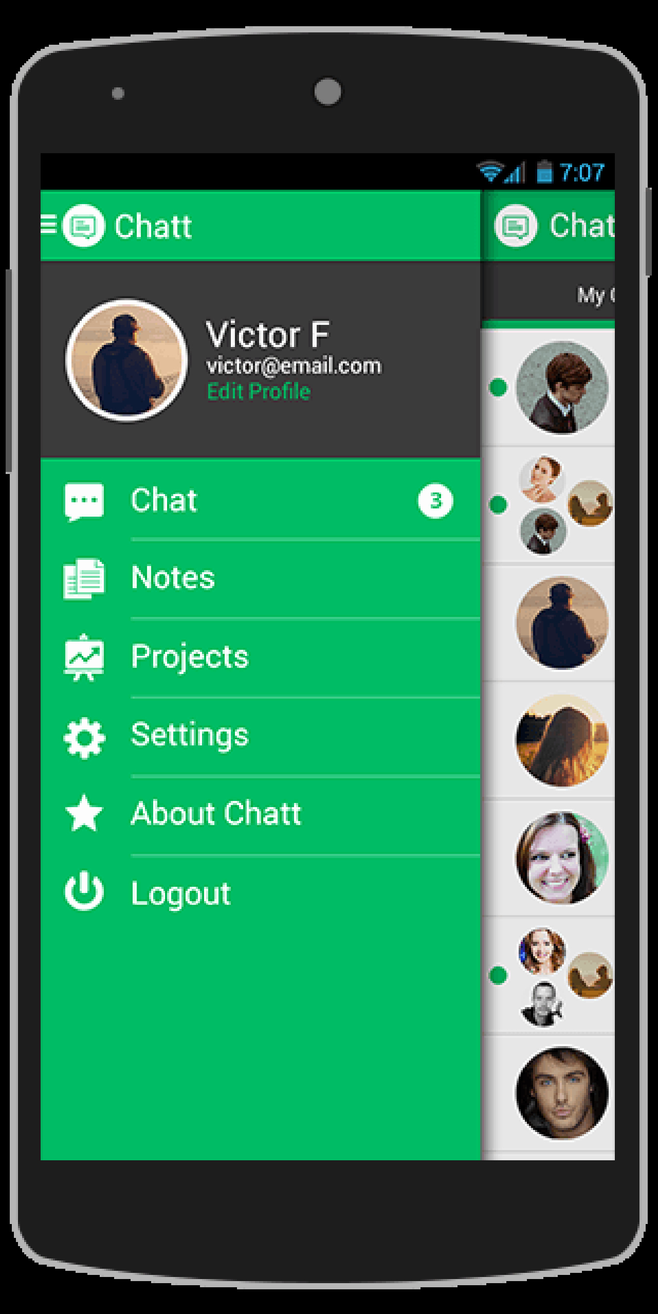 Buy Chatt android App Template Chat
