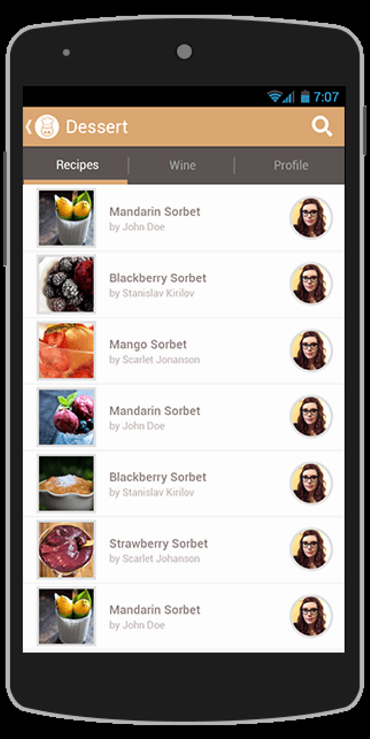Buy Food android App Template Food&amp;drink