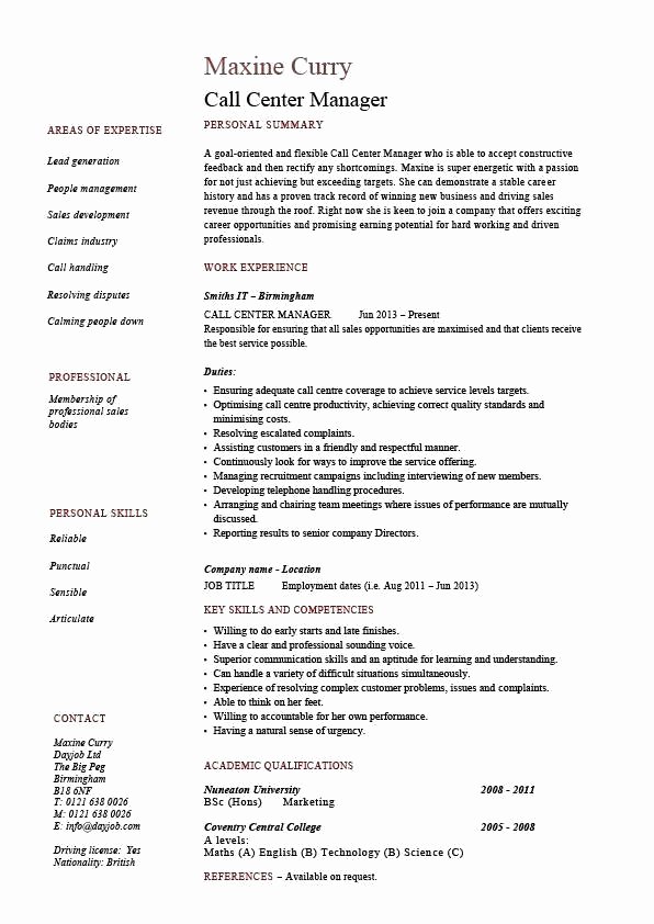 Call Center Agent Job Description for Resume Amosfivesix