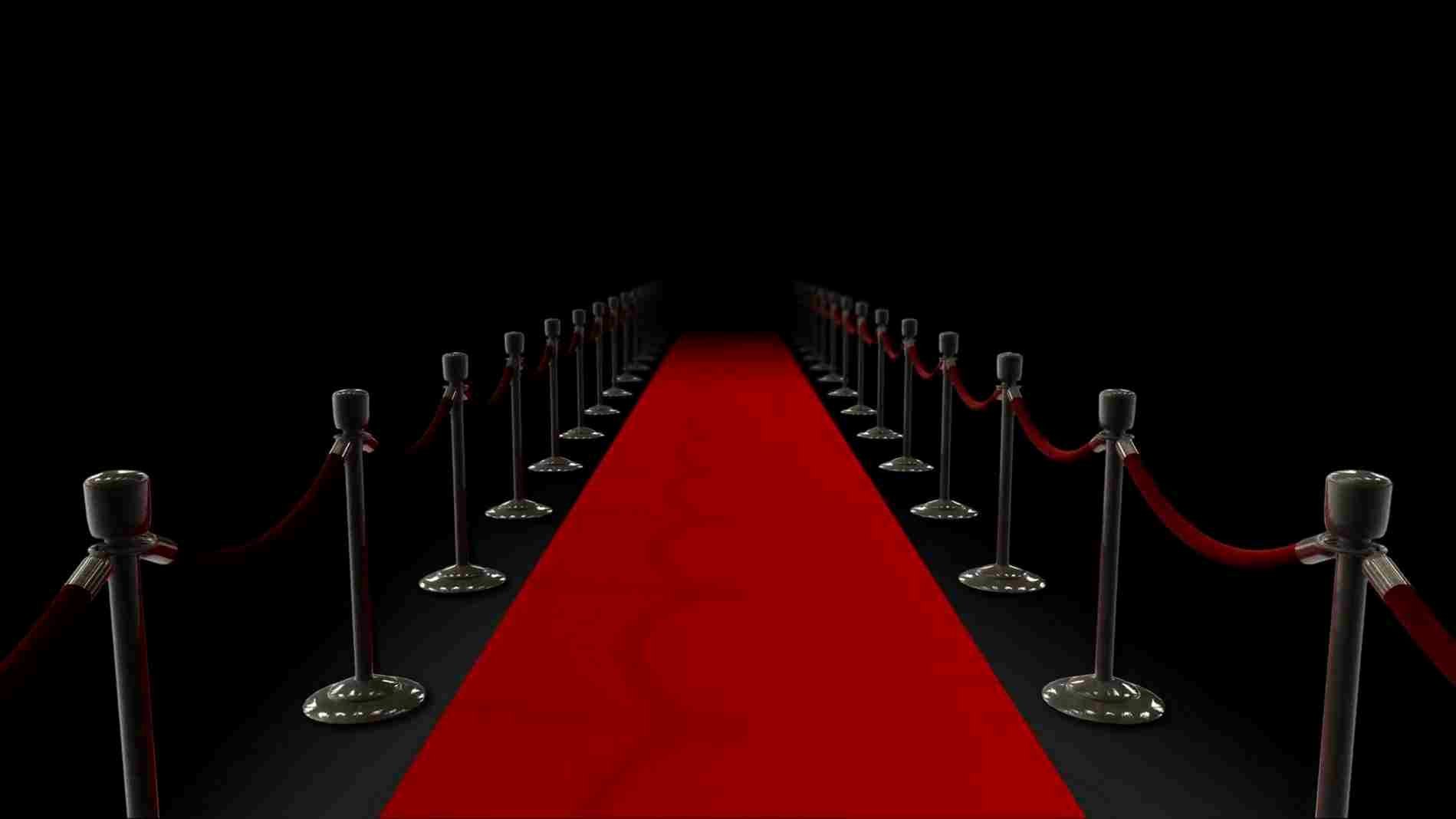 Carpet Backdrop Template Roll Banner Vector Stock Oscars