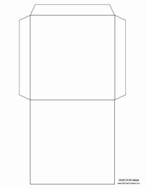 cd envelope template